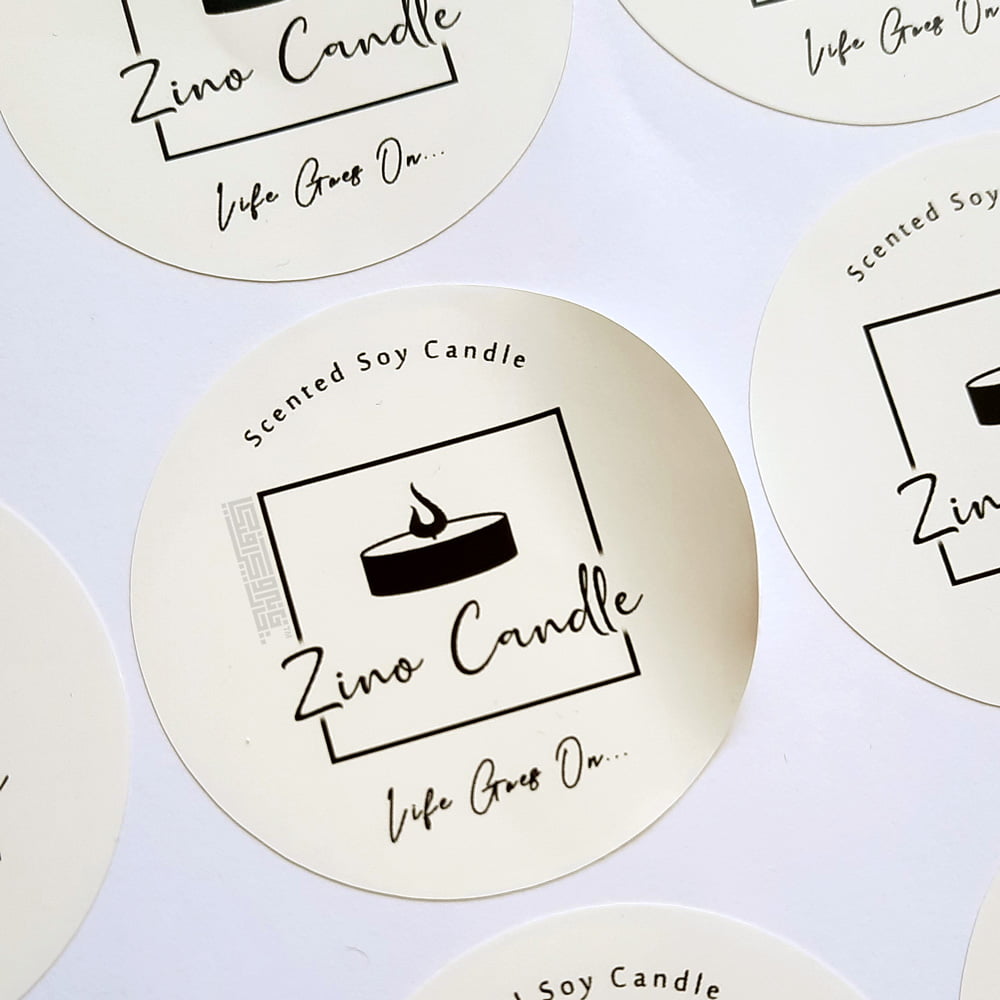 لیبل-پی-وی-سی-سفید-نیم-تیغ