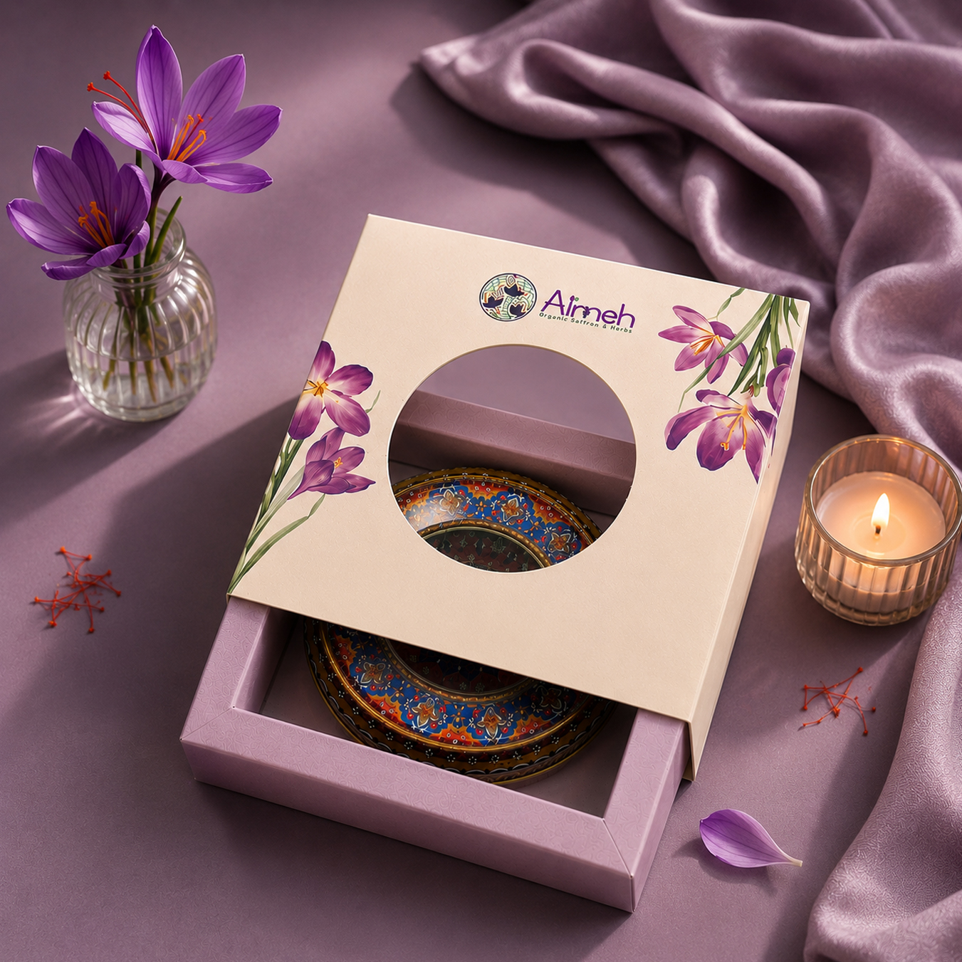 جعبه کشویی زعفران (TB1002)