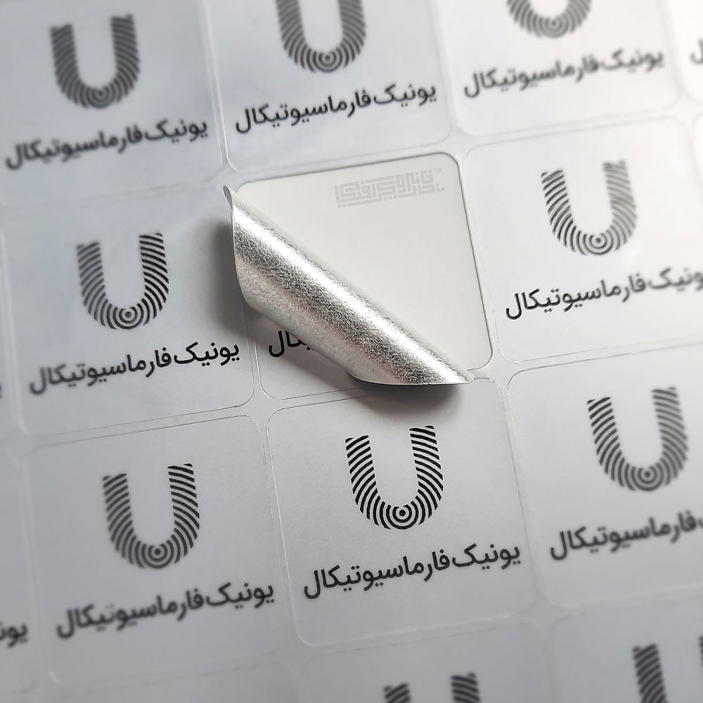 لیبل-متالایز-نقره-ای-مات