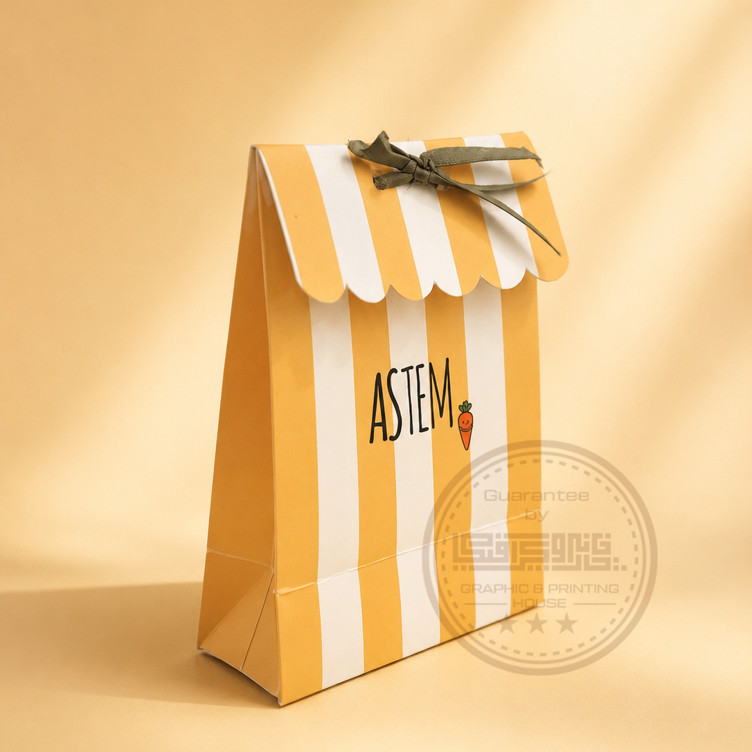 ساک مقوایی فانتزی 15 * 11 * 4 (CODE:HB1100) - تصویر 1