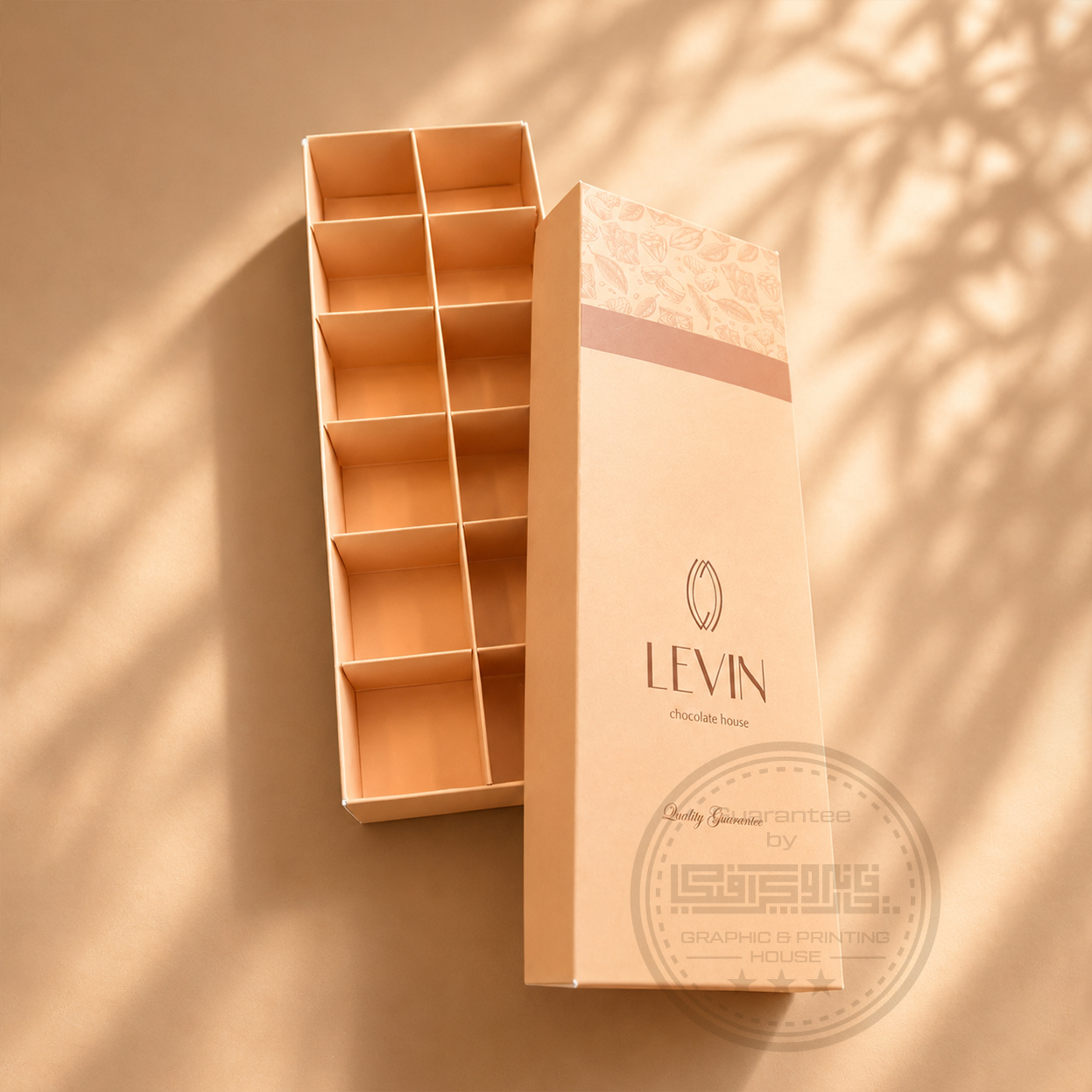 جعبه شکلات 12 عددی CH1002