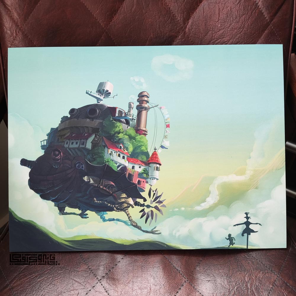 پوستر-قلعه-معلق-هاول-Howls-Moving-Castle